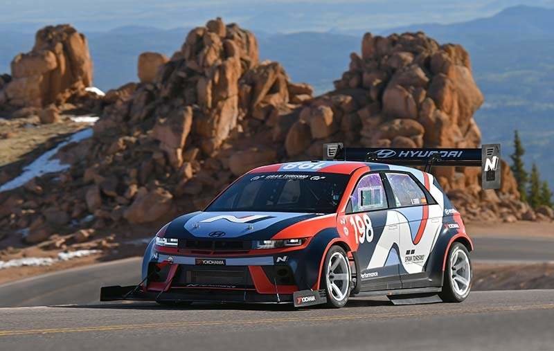 2024 Pikes Peak International Hill Climb
June 2, 2024 Test Day the W’s
Hyundai N
©2024 Rupert Berrington Action Photography