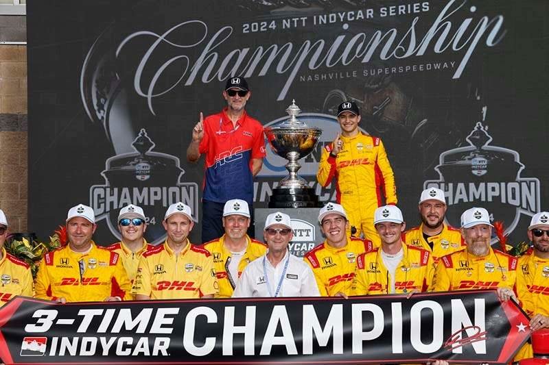 #10: Alex Palou, Chip Ganassi Racing Honda   Indycar series Champion with the team.