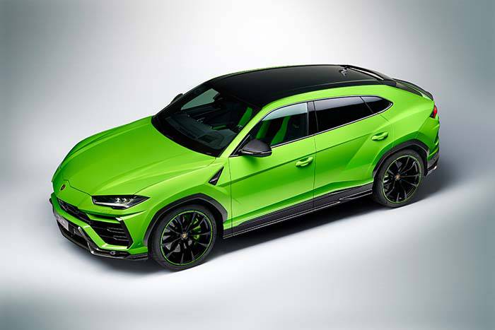 Nueva colección de colores para el Super SUV Urus