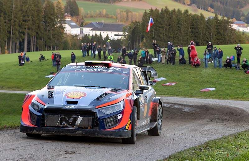 2023 FIA World Rally Championship
Round 12, Central European Rally
25-29 October 2023

Thierry Neuville, Martijn Wydaeghe, Hyundai i20 N Rally1 Hybrid
 
Photographer: Dufour Fabien
Worldwide copyright: Hyundai Motorsport GmbH