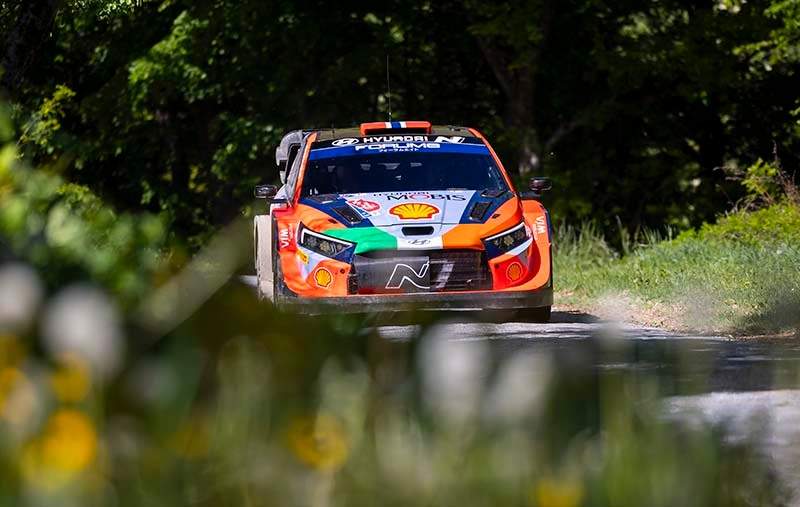 2024 FIA World Rally Championship
Round 04, Croatia Rally
18 - 21 March 2024
Andreas Mikkelsen

Photographer: Austral
Worldwide copyright: Hyundai Motorsport GmbH